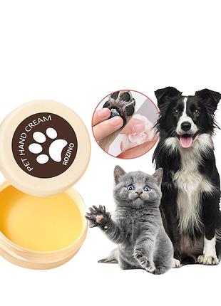 Захисний крем для лап домашніх тварин pet hand cream rozino 20г