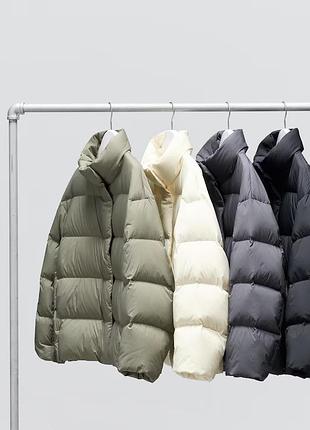 Куртка пуховик кокон uniqlo розмір s