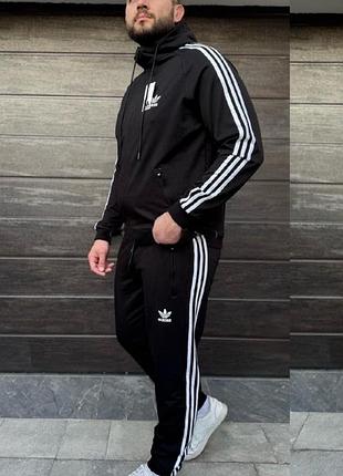 Спортивний костюм adidas весна літо осінь, чоловічий спортивний костюм адідас трикотаж