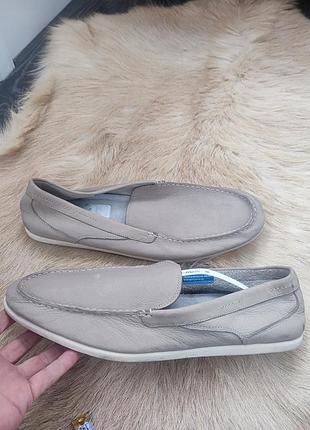 Шкіряні мокасини rockport warner venetian rocksand
