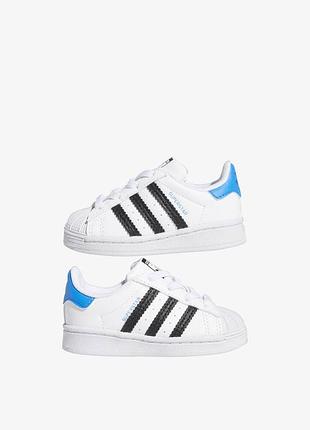 Стильні кеди для маленьких модників adidas kids superstar shoes 22 розмір/13,5 см