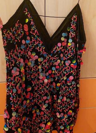 Сукня ошатна шикарна яскрава на свято, на випускній, на вечірку, великий розмір7