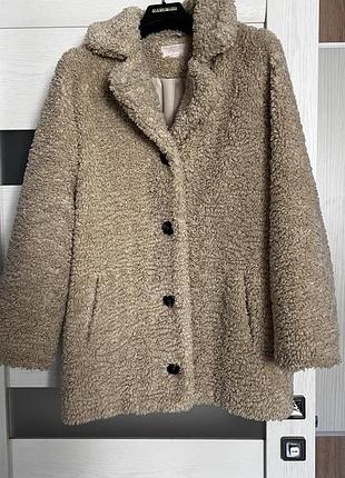 Еко-шубка зі штучного хутра next