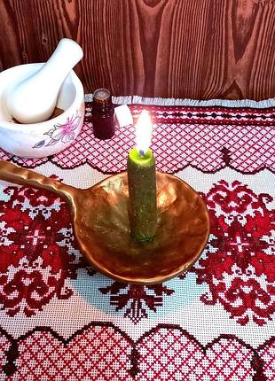 Свічка-програма «на добру удачу» | програмні свічки з травами та ефірними оліями