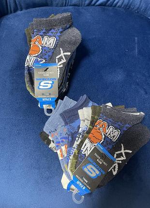 Набір шкарпеток для дитини 6 штук в наборі. skechers.