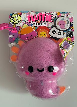 Игрушка антистресс fluffie stuffiez аксолотль/оригинал/сша