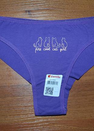 Трусики бразилиана л донелла donella котик