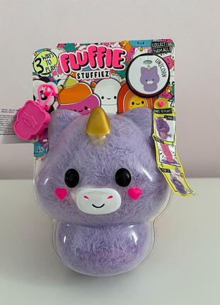 Мягкая игрушка-антистресс fluffie stuffiez единорог/оригинал/сша