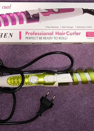 Спиральная плойка rizhen perfect curl
