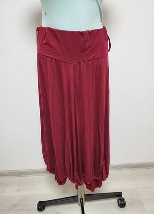 Шикарная брендовая трикотажная вискозная юбка