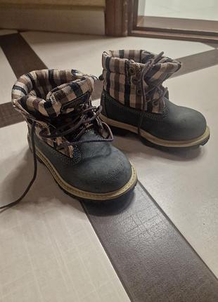 Черевики timberland устілка 14 см, розмір 23, 24.