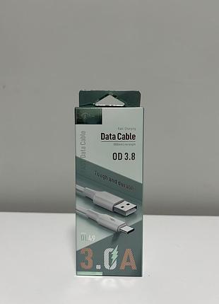 Joko dl49 3.0а быстрая зарядка кабель зарядки type-c длина 1м