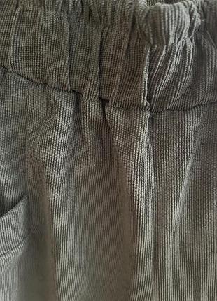 Брюки джогери, мікровельвет