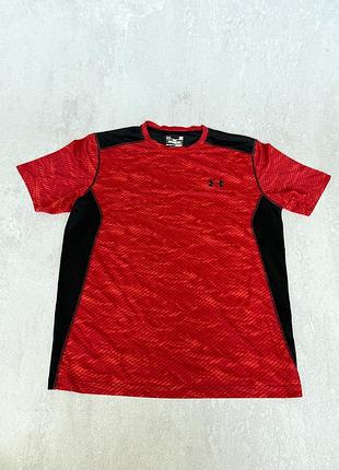 Мужская спортивная футболка under armour heatgear футболка для бега under armour heatgear