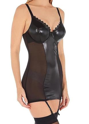 75-с/80-в моделирующия комбинация с подвязками для чулок pour moi