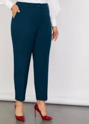 Жіночі стрейчеві штани з підворотом