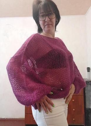 Вязаная паутинка. в'язана павутинка. паутинка. павутинка. свитер паутинка. светр павутинка