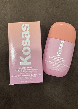 Kosas dream beam smooth sunscreen spf 30 минеральное солнцезащитное средство для лица с тинтом