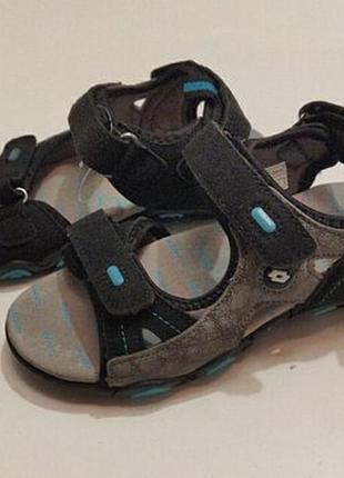 Сандалі для хлопчика lotto 31р.шкіряна устілка