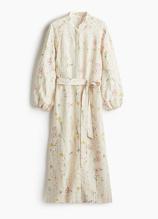 Святкова льняна сукня h&m