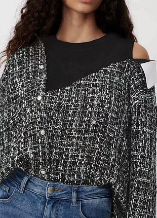 Твідова сорочка 2в1 від maje