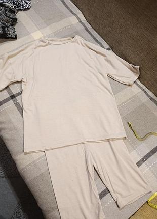 Костюм летний, фудболка + велосипедки