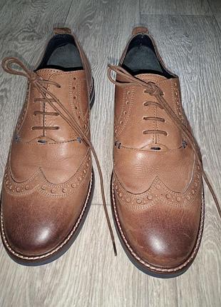 Кожаные туфли/бронги jones bootmaker