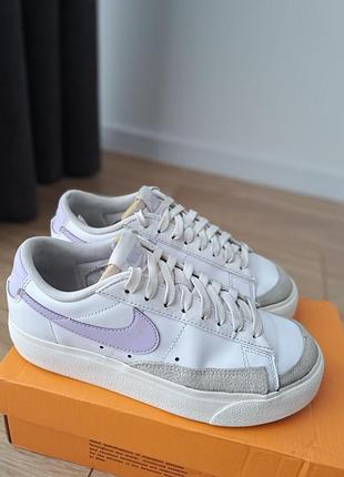 Женские кеды низкие nike blazer low platform оригинальные