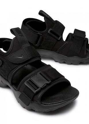 Сандалі nike canyon sandal black (w)