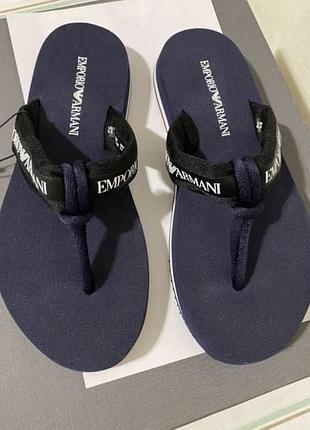 Вьетнамки armani унисекс размер 39 оригинал