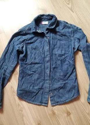 Джинсова сорочка xs