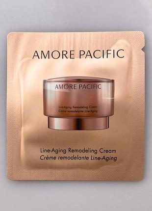 Ремоделирующий крем против старения amore pacific line-aging remodeling cream, 1мл