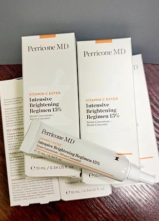 Сироватка для обличчя perricone md vitamin c ester intensive brightening regimen 15%