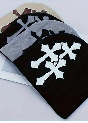 Стильная шапка, унисекс