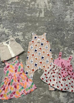 Лот одягу для дівчинки на 18-24 місяців