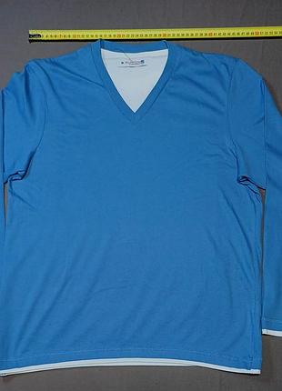 Плечі 47 см burton  футболка з довгим рукавом  size m 100% cotton