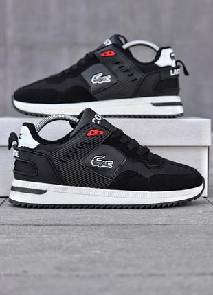 Кроссовки lacoste lacoste t-clip
кожа + нейлоновая сетка