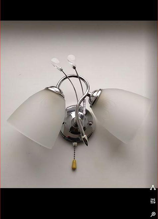 Бра світильник на стіну на 2 плафони