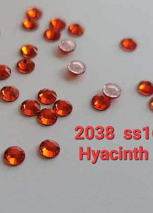 Swsrovski 2038 ss16 (4mm) hotfix( горячей фиксации) hyacinth упаковка ( 100шт)