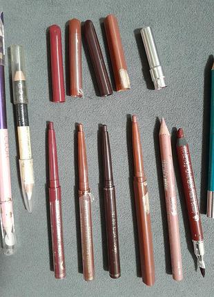 Карандаши для губ глаз бровей