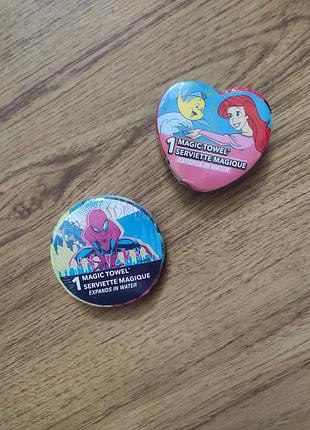 Дитячий котоновий рушник аріель принцеса disney людина павук,тачки маквін,мікі маус, набір ,є різні,