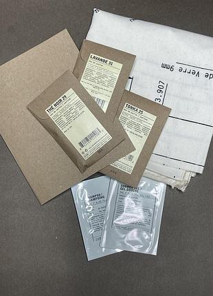 Le labo набір семлпів noir 29,lavender 31,tonka 25+аксесуар бандана