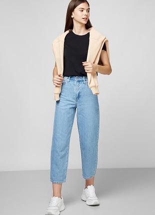 Levi's baloon leg джинси широкі з високою посадкою укорочені