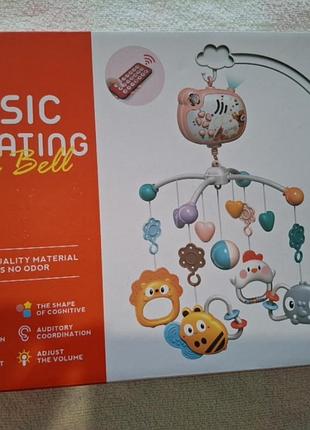 Музыкальный мобиль на кроватку bed bell