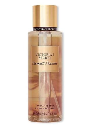 Парфюмированный спрей для тела victoria secret coconut passion 250 мл, original