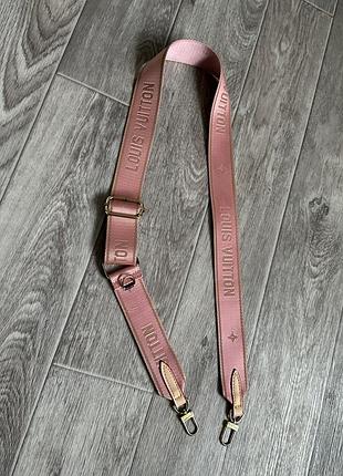 Ремень louis vuitton розовый