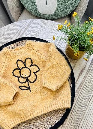 Свитер на девочку george 6-9 месяцев