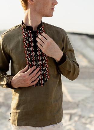 Мужская оригинальная вышиванка 4