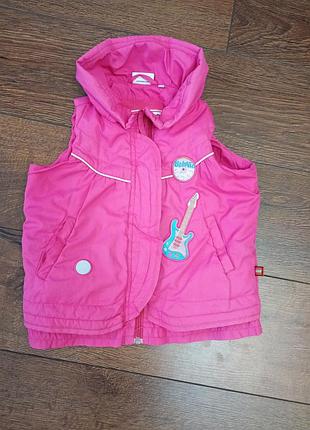 Жилетка безрукавка для дівчинки