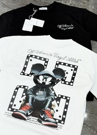 Мужская футболка off white✨